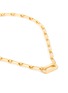 Detail View - Click To Enlarge - MISSOMA - 18k Gold Plated Enamelled Link Necklace