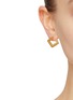 Figure View - Click To Enlarge - MISSOMA - 18k Gold Plated Small Open Square Hoop Earrings