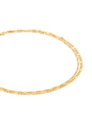 Detail View - Click To Enlarge - MISSOMA - Filia 18k Gold Plated Double Row Chain Necklace