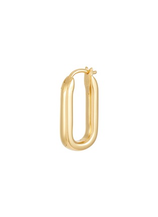 Detail View - Click To Enlarge - MISSOMA - Sterling Silver 18k Gold Plated Link Drop Earrings