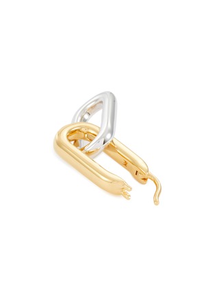 Detail View - Click To Enlarge - MISSOMA - Sterling Silver 18k Gold Plated Link Drop Earrings