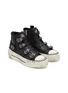 Detail View - Click To Enlarge - ASH - Rainbow Leather High-Top Sneakers