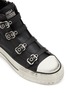 Detail View - Click To Enlarge - ASH - Rainbow Leather High-Top Sneakers