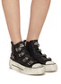 Figure View - Click To Enlarge - ASH - Rainbow Leather High-Top Sneakers