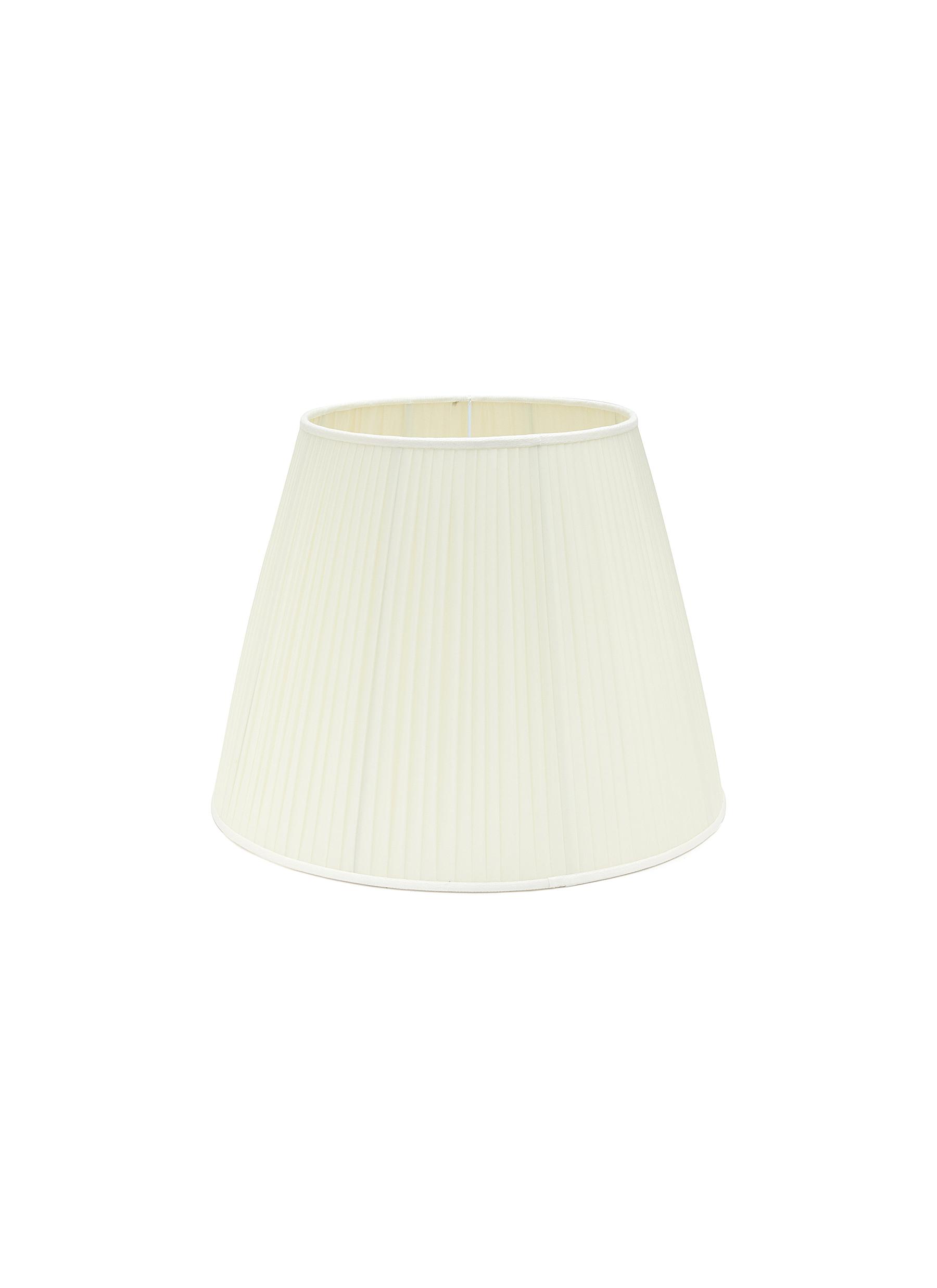 Fornasetti conical cotton lampshade - White