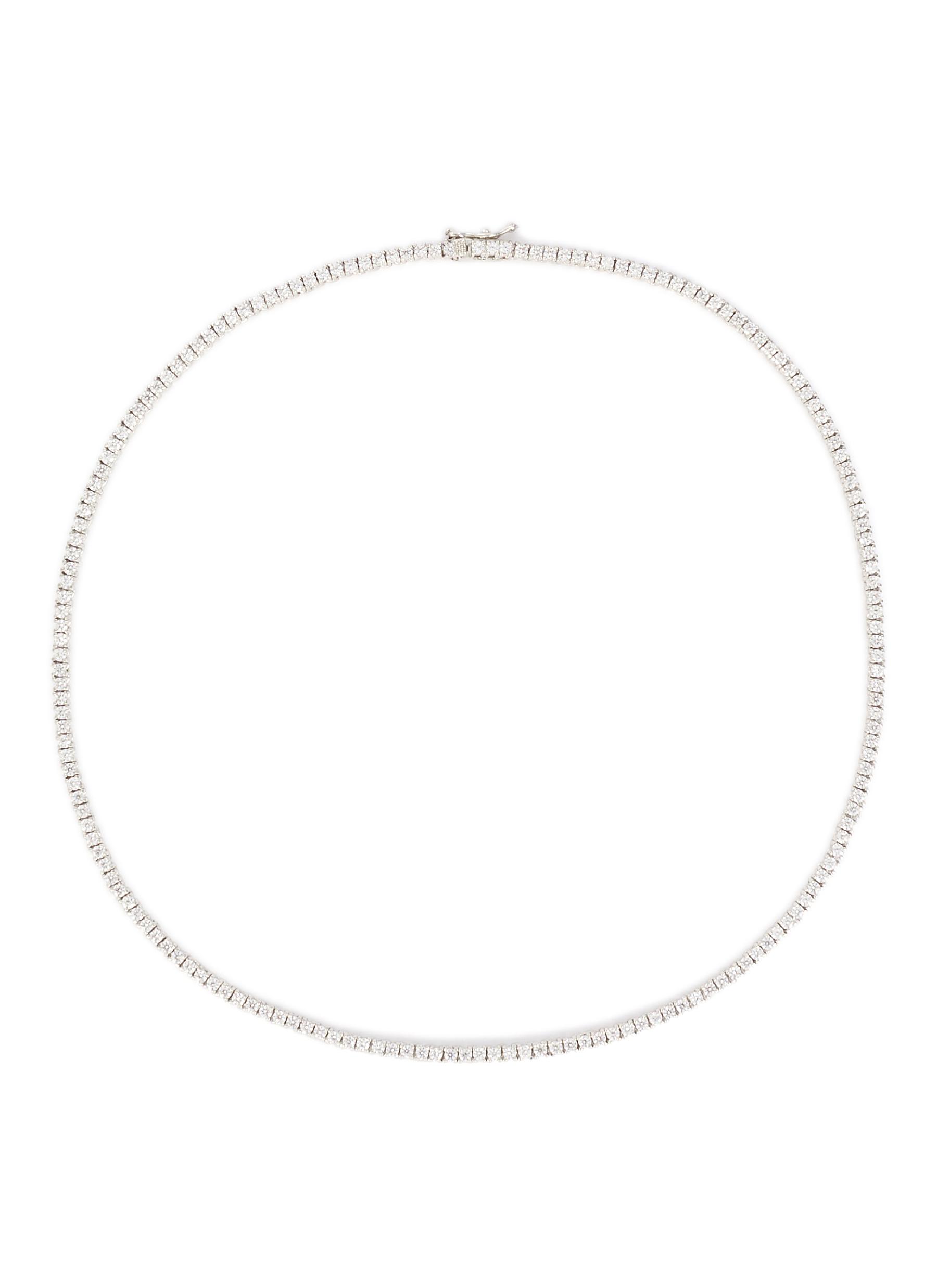 Kenneth jay lane tennis necklace deals