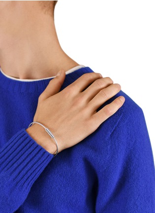 Figure View - Click To Enlarge - LE GRAMME - 7G Polished Sterling Silver Cable Bracelet