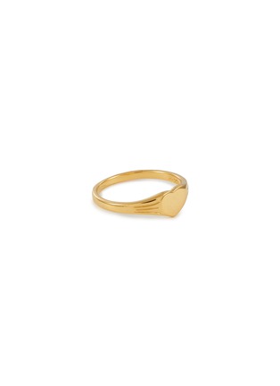 Main View - Click To Enlarge - MISSOMA - 18K Gold Plated Heart Ring