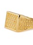 Detail View - Click To Enlarge - MISSOMA - 18K Gold Vermeil Woven Signet Ring