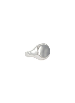 Main View - Click To Enlarge - MISSOMA - Sterling Silver Molten Signet Ring