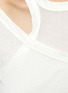  - RICK OWENS  - Shoulder Cutout Cotton Top