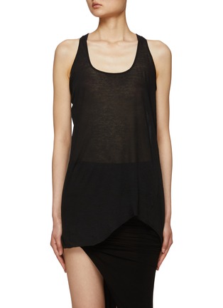 Main View - Click To Enlarge - RICK OWENS  - Cotton Tank Top