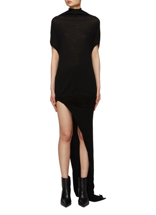 Main View - Click To Enlarge - RICK OWENS  - Cape Wool Top