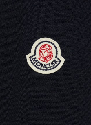  - MONCLER - x Billionaire Boys Club Logo Print Cotton Hoodie