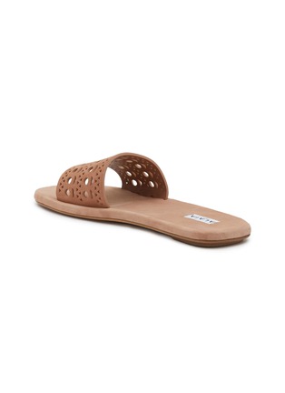  - ALAÏA - Perforated Vienne Suede Sandals