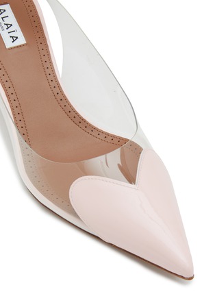 Detail View - Click To Enlarge - ALAÏA - Coeur 55 Slingback Pumps