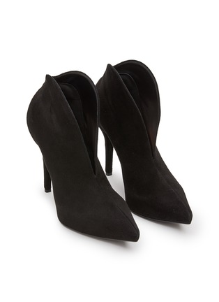Detail View - Click To Enlarge - ALAÏA - 115 Suede Boots