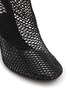 Detail View - Click To Enlarge - ALAÏA - 100 Mesh Leather Wedge Boots
