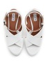 Detail View - Click To Enlarge - ALAÏA - 140 Patent Leather Platform Sandals