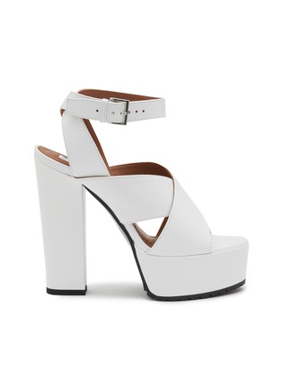 Main View - Click To Enlarge - ALAÏA - 140 Patent Leather Platform Sandals