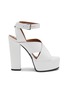 Main View - Click To Enlarge - ALAÏA - 140 Patent Leather Platform Sandals