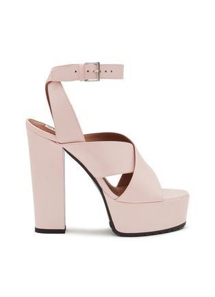 Main View - Click To Enlarge - ALAÏA - 140 Patent Leather Platform Sandals