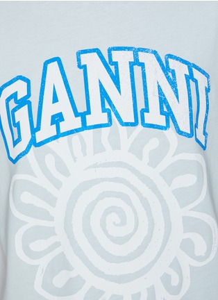  - GANNI - Flower Printed T-shirt