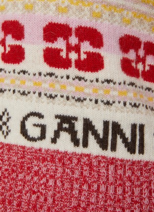  - GANNI - Logo Wool Blend Vest