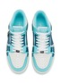 Detail View - Click To Enlarge - AMIRI - Skel Top Low Top Leather Sneakers