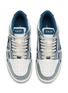 Detail View - Click To Enlarge - AMIRI - Skel Top Low Top Leather Sneakers