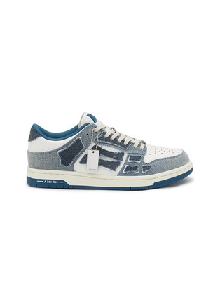Main View - Click To Enlarge - AMIRI - Skel Top Low Top Leather Sneakers
