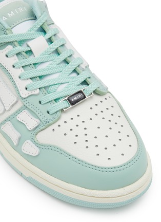 Detail View - Click To Enlarge - AMIRI - Skel Top Leather Mule Sneakers