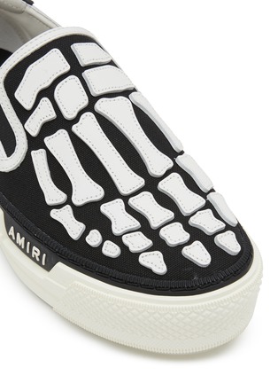 Detail View - Click To Enlarge - AMIRI - Skel Top Slip On Sneakers