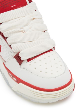 AMIRI, MA-1 Skate Leather Sneakers, WHITE/RED, Women