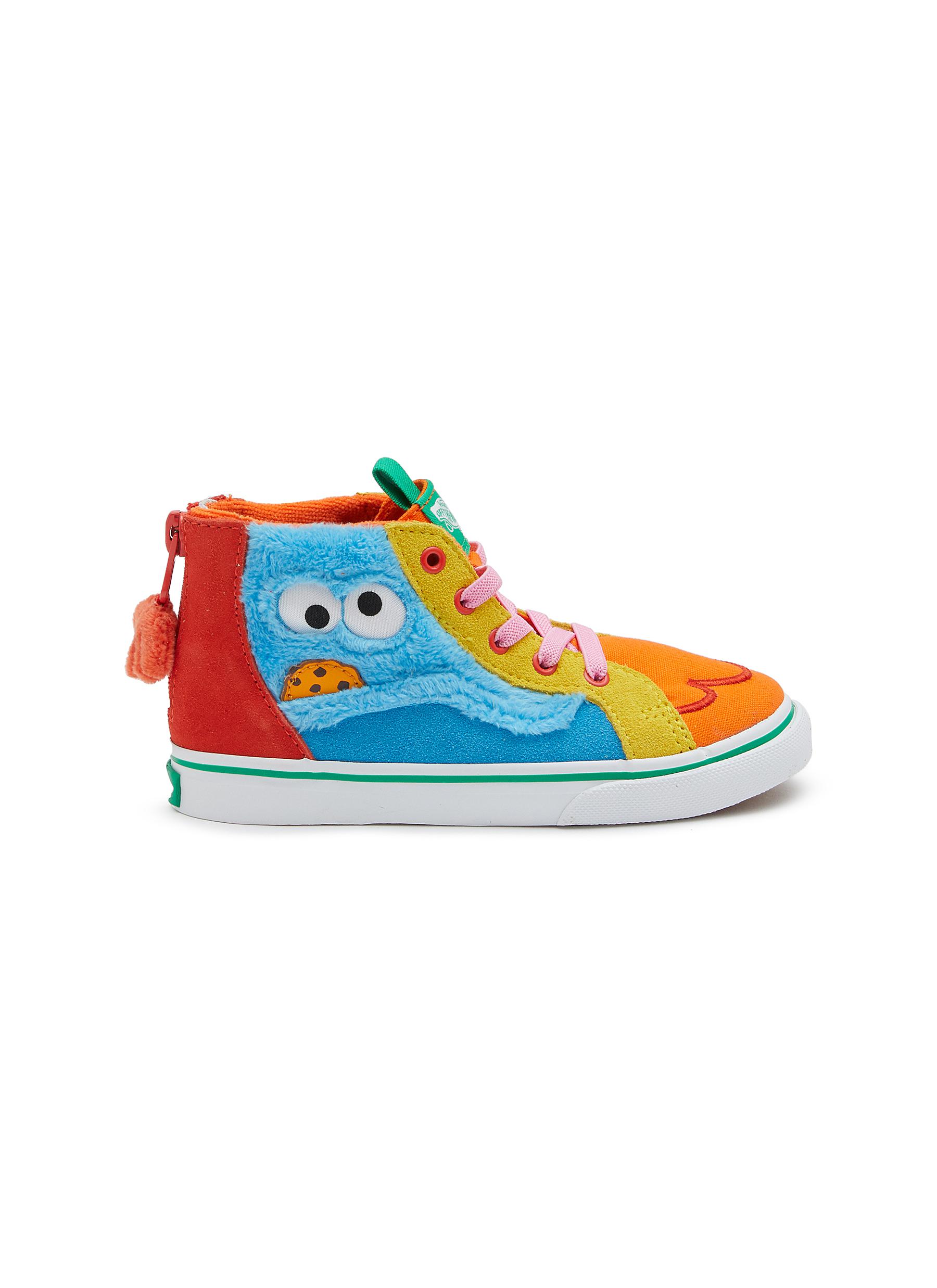 X Sesame Street High Top Lace Up Sneakers