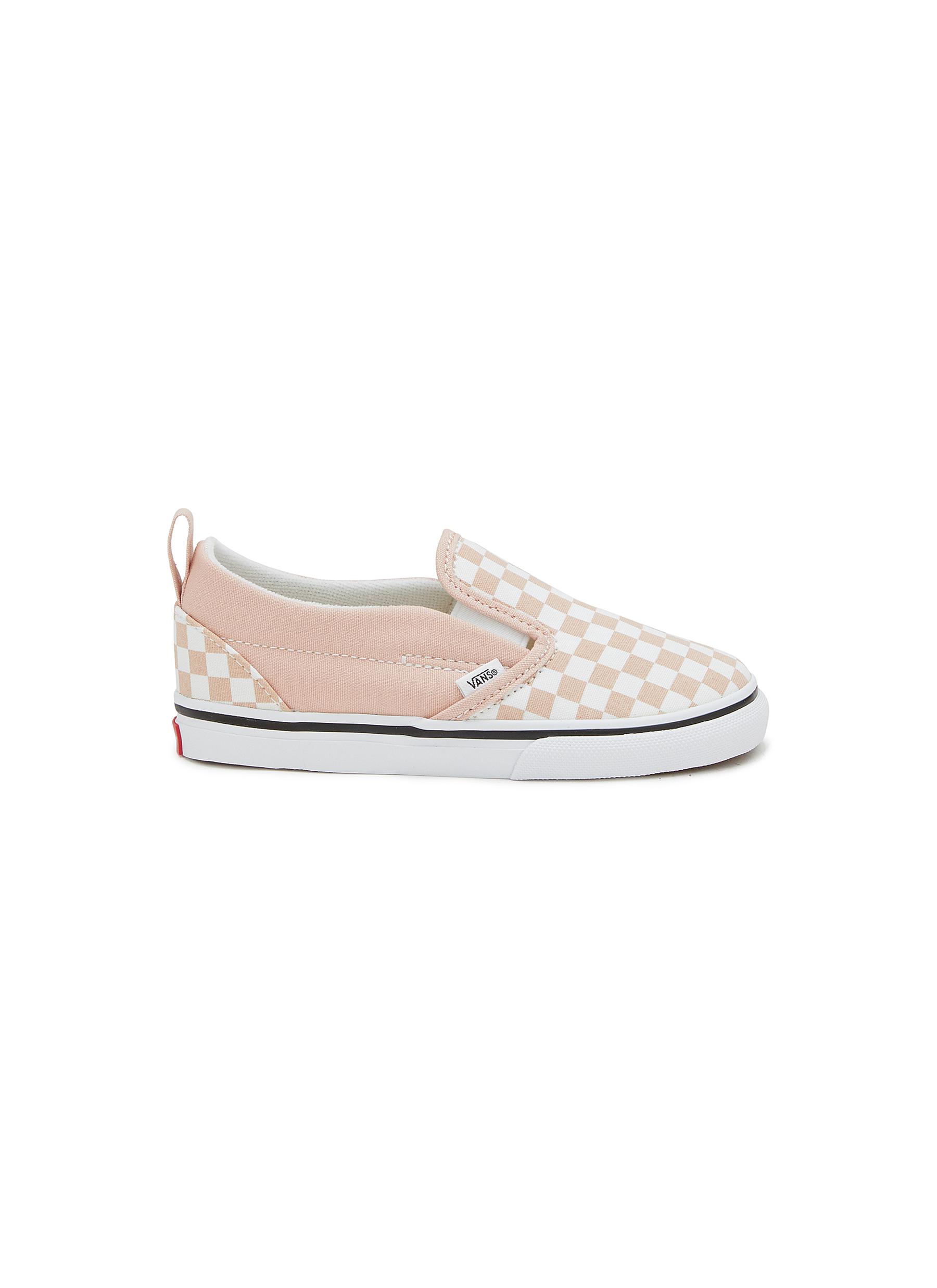 Checkerboard Toddlers Slip On Sneakers
