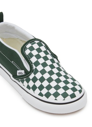 Detail View - Click To Enlarge - VANS - Checkerboard Toddlers Slip On Sneakers