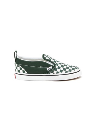 Main View - Click To Enlarge - VANS - Checkerboard Toddlers Slip On Sneakers