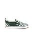 Main View - Click To Enlarge - VANS - Checkerboard Toddlers Slip On Sneakers