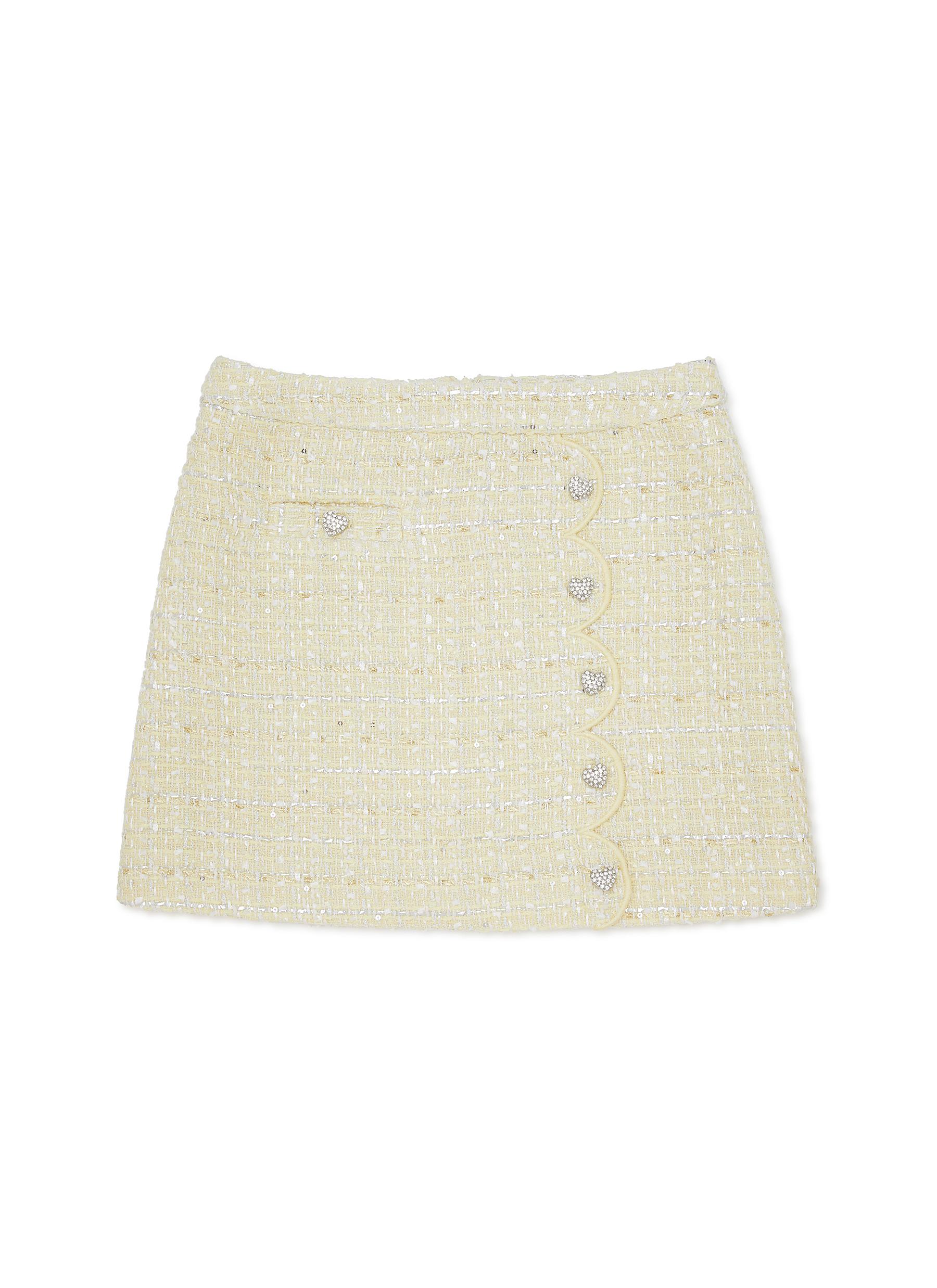 Kids Boucle Mini Skirt
