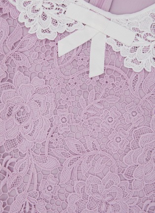 Detail View - Click To Enlarge - SELF-PORTRAIT - Kids Floral Lace Dress