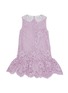 Figure View - Click To Enlarge - SELF-PORTRAIT - Kids Floral Lace Dress