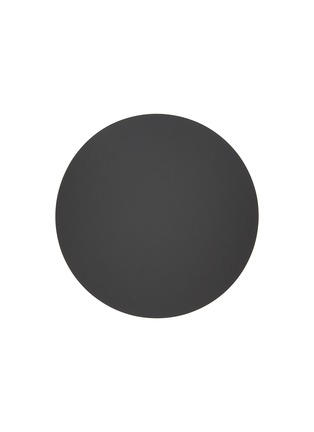 Main View - Click To Enlarge - THE CONRAN SHOP - Cuero Round Placemat — Black