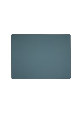 Main View - Click To Enlarge - THE CONRAN SHOP - Cuero Rectangle Placemat — Petrol