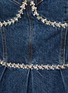  - SELF-PORTRAIT - Diamante Denim Mini Dress