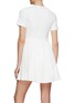 Back View - Click To Enlarge - SELF-PORTRAIT - Lace Bib Panel Mini Dress