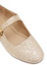 Detail View - Click To Enlarge - SAM EDELMAN - Michael Glitter Kids Mary Jane Flats
