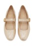Figure View - Click To Enlarge - SAM EDELMAN - Michael Glitter Kids Mary Jane Flats