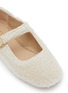 Detail View - Click To Enlarge - SAM EDELMAN - Michael Shearling Kids Mary Jane Flats