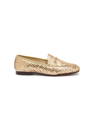 Main View - Click To Enlarge - SAM EDELMAN - Loraine Sequin Kids Loafers